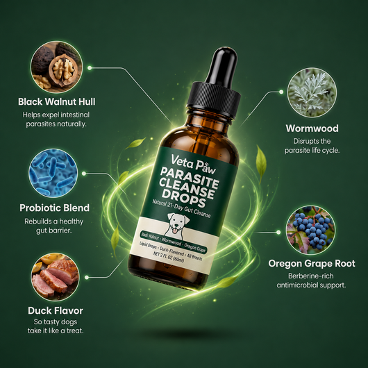 VetaPaw® Parasite Cleanse Drops