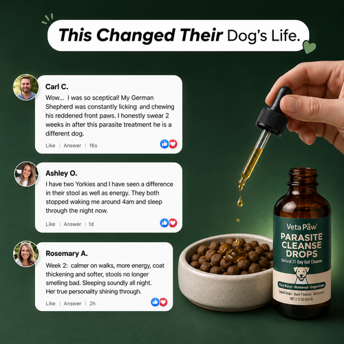 VetaPaw® Parasite Cleanse Drops